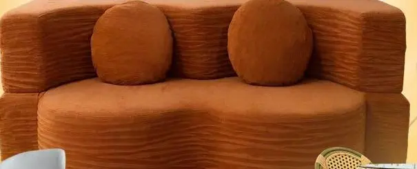 Grand prize: the Arokia compressed sofa