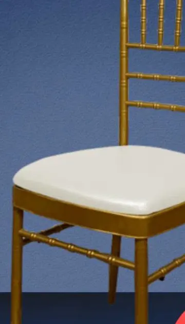 Tiffany gold event chair
